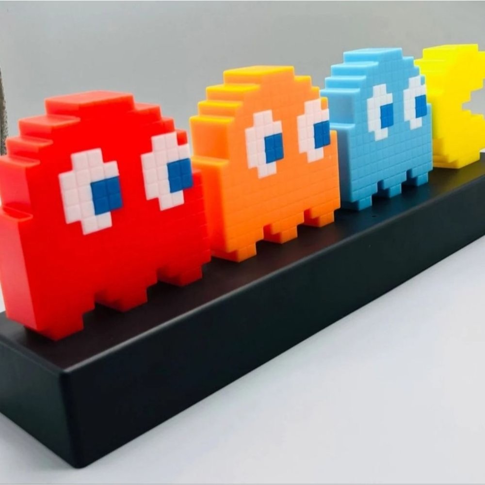 Pac-Man Lamp Light Cartoon Retro Nintendo